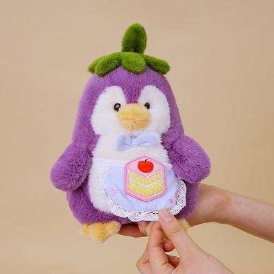 New Penguin Baby Plush Doll Creative Drag Toy Eggplant Penguin Doll Grab Machine Doll Throw Gifts