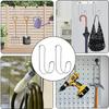 Hose Storage Solution Stainless Steel Hanger Indoor Organization Rust Resistant Design Weatherproof Materials Easy Installation