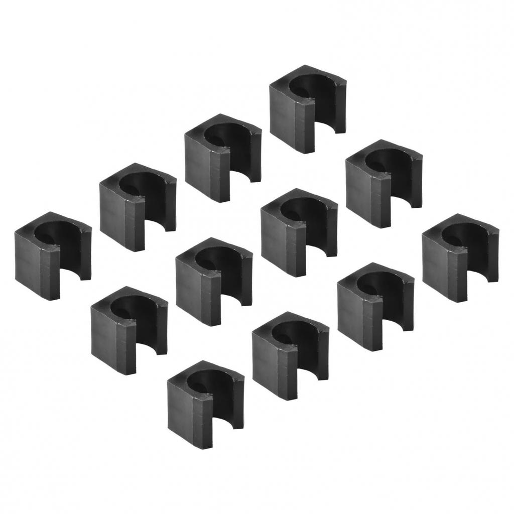 12 X Queue Wandhalterung Kunststoff Billardqueue/Angelrutenhalter Clips