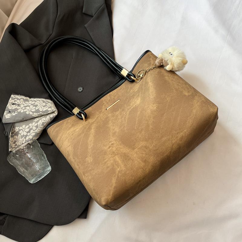 Women's Bag Autumn New Large-capacity Student Class Commuter Bag Portable Tote Bag Underarm Shoulder Bag