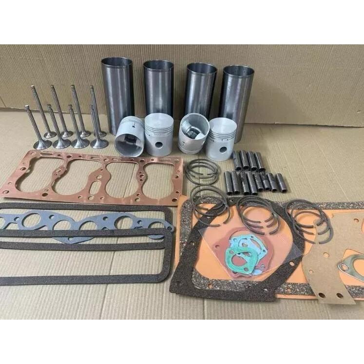 Engine Overhaul Kit Fits Willys Jeep 134 F-head 1950-72 Piston +Liner+Gaskit+Val
