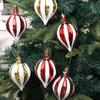 6pcs Plastic Electroplated Hanging Balls Cartoon Merry Christmas Tree Decor  Children Gifts