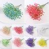 10 Pcs Baby Breath Artificial Flowers Real Touch Fake Baby Breath Flowers Bulk Faux Gypsophila Bouquet with Stems for Wedding Home Party Garden Decor