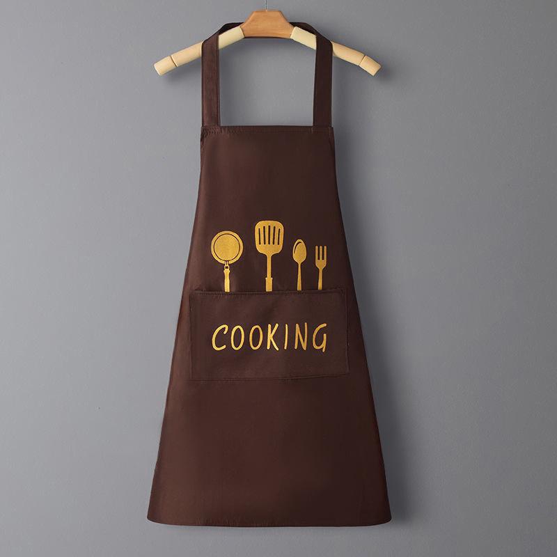Fashion Waterproof Oil-Resistant Sleeveless Apron for Women and Men