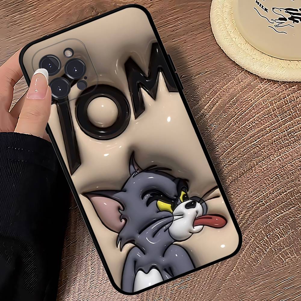 

Cartoon T-Toms And J-Jerrys For Iphone 17 16 15 14 11 12 13 Pro Max Plus Case Cute Art Phone Cover iPhone 14pro max