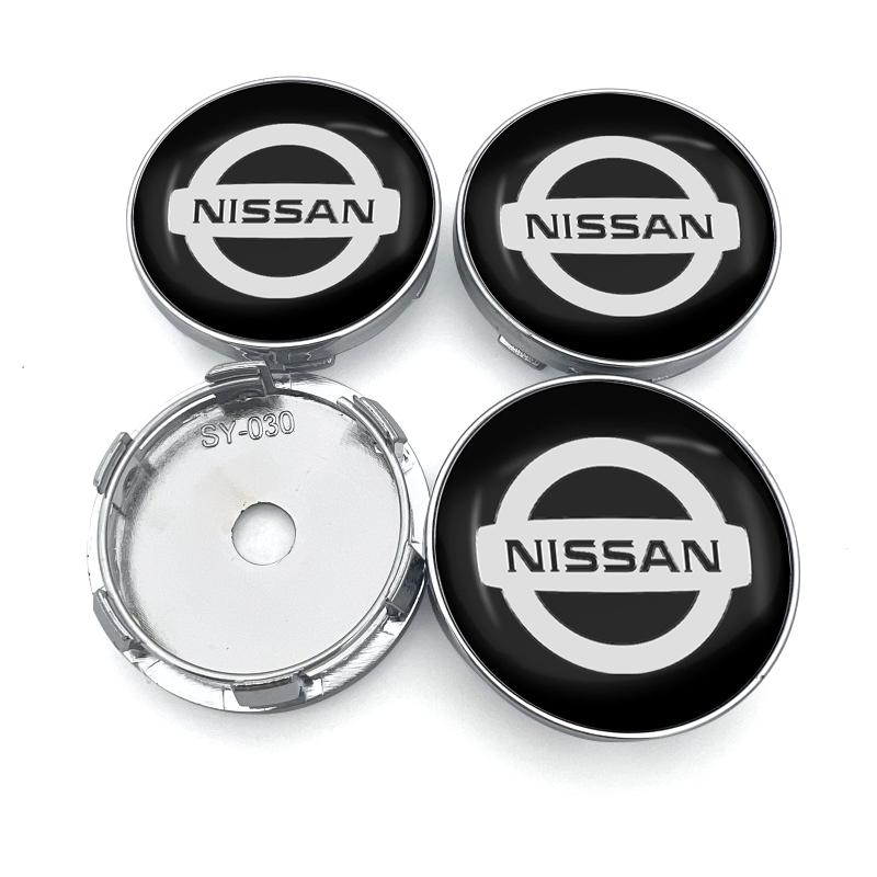 

4 шт. Колпачки на центр ступицы колеса автомобиля, Пылезащитные колпаки для автомобильных дисков для Nissan Nismo DAYZ Livina Roox Sentra Altima Cube Micra Note Skyline Nissan-black чёрный