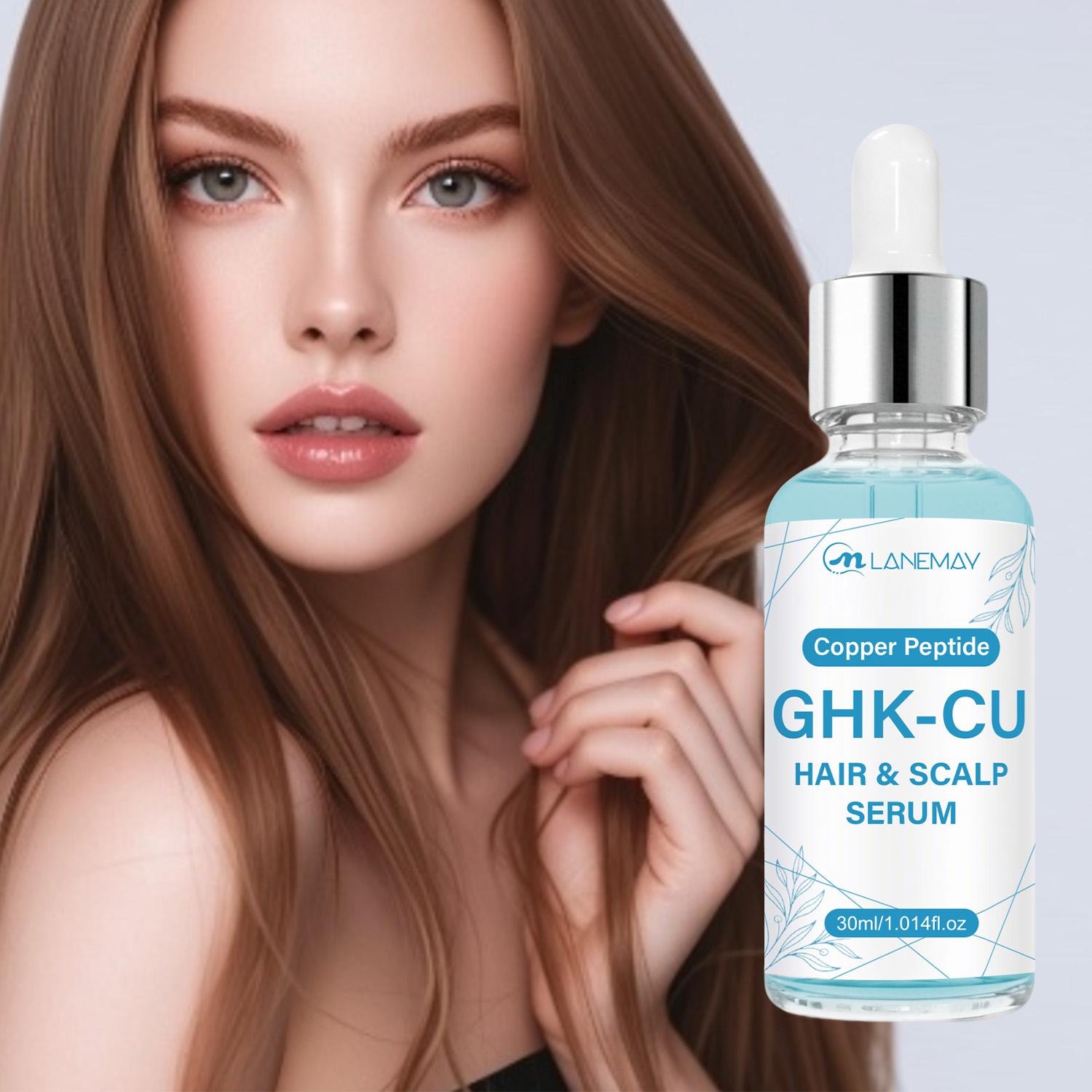Copper Peptide Hair & Scalp Serum-Moisturizes & Softens Hair-Supports Healthy Hair And Scalp Condition-Suitable for all Hair Types, 30ml