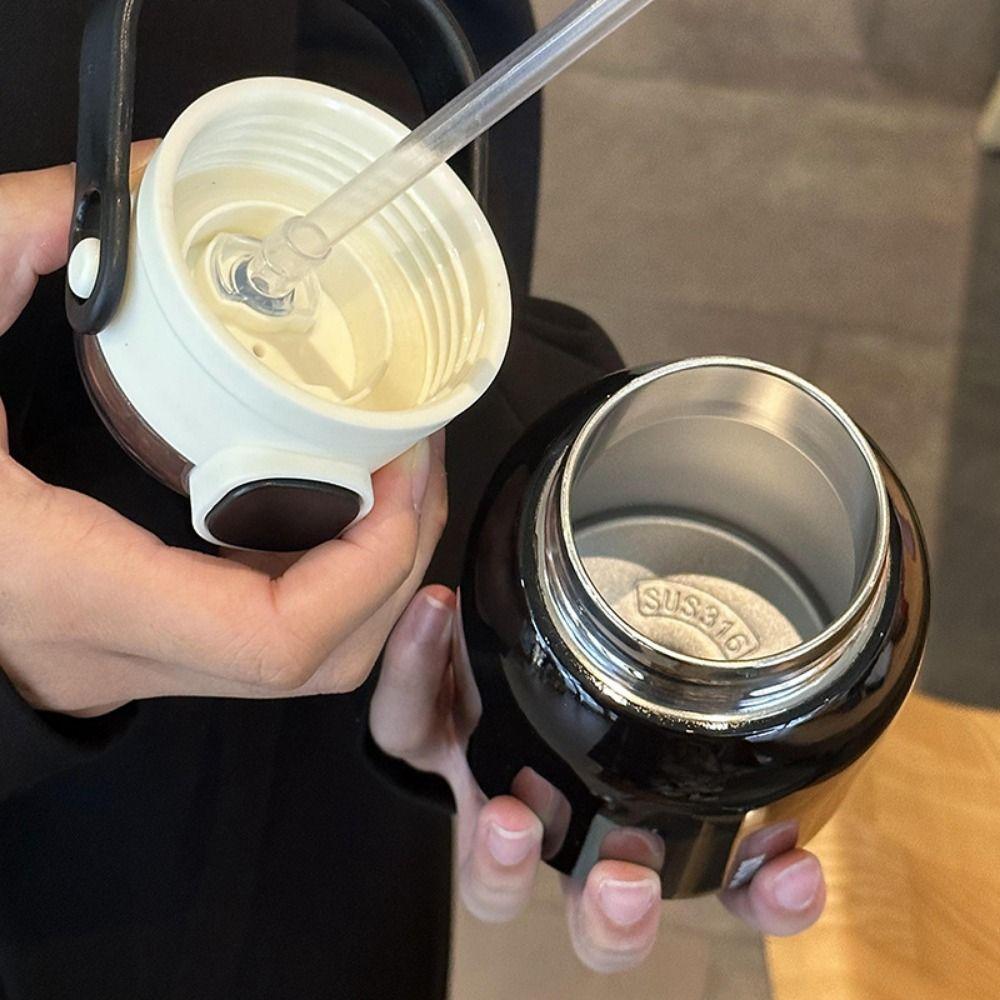 Stainless Steel Large Capacity Vacuum Flask Insulated Fitness Drinking Bottle  Children Girls Boy