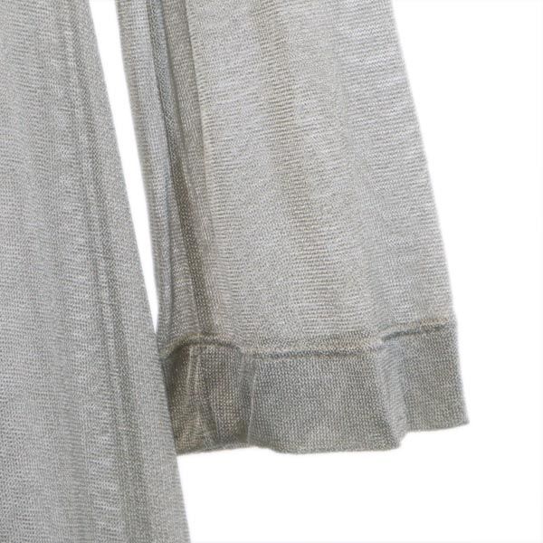 Emporio Armani Made In Italy Long Sleeve One Piece USA4 Gray Women Used