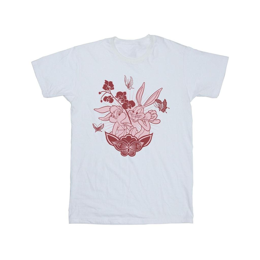 Looney Tunes Mens Bugs Bunny And Lola T-Shirt
