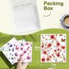 Cleaning Cloth Reusable Kitchen Dish Towels Eco-friendly Microfiber Colorful Floral Pattern Dishcloths Lint Free Washable Duster Rags Tea Towels