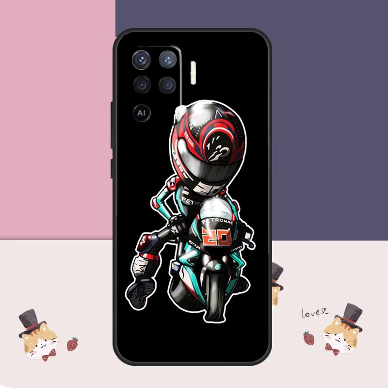 

Moto Fabio Quartararo Case For Oppo A76 A96 A16 A60 A98 A58 A78 A18 A38 A80 A40 A77 A57 A17 A74 A54 A94 A15 A5 Pro OPPO A96 4G