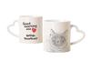 British Shorthair - Cat Mug, Adorable Heart-shaped Handle Mug, Universal Gift from Brand