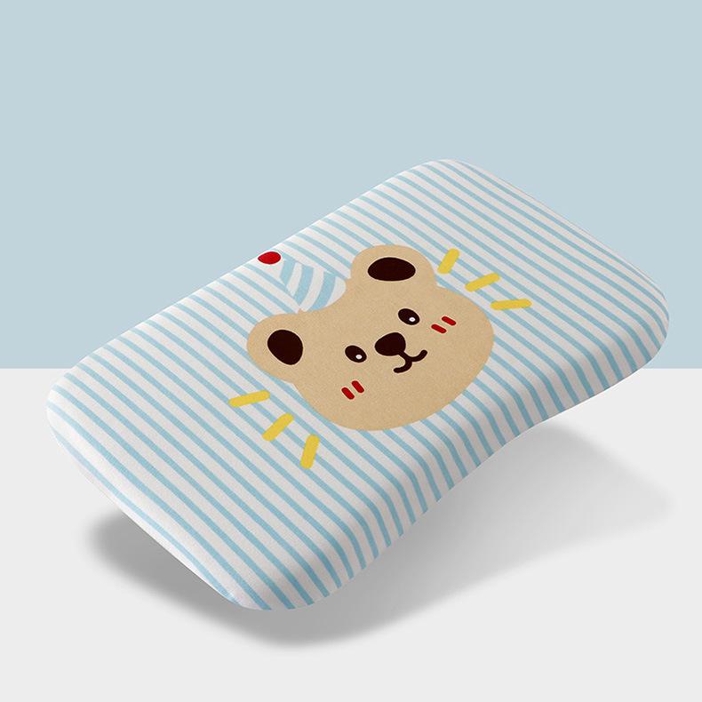 Cartoon Memory Foam Baby Pillow - Washable, Slow Rebound Neck Support for Kids