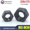 Jinyi Grade 8.8 Black Hex Nut Bolt Cap (M4, M6, M8, M10)