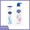 Safeguard Cherry Blossom Shower Gel & Vaseline Sensitive Skin Lotion Set