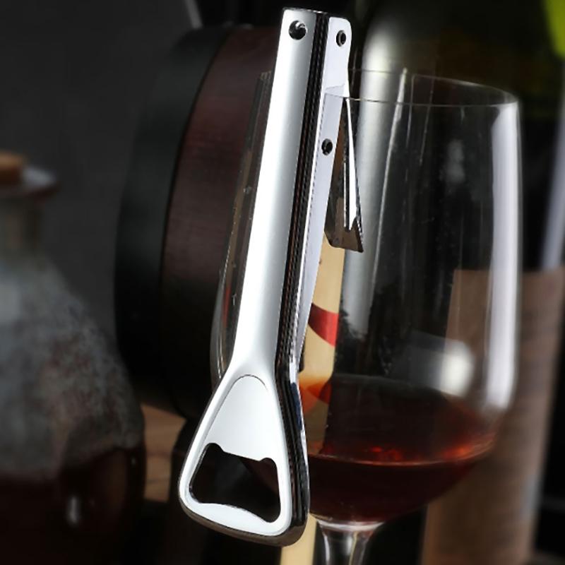 2 In 1 Stainless Steel Red Wine Opener Professional Multifunction Portable Screw Corkscrew Kitchen Bar Tools