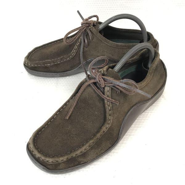 

SPERRY TOP-SIDER Genuine Suede Leather Tyrolean Shoes 8 26cm Brown Boots Style(USED)