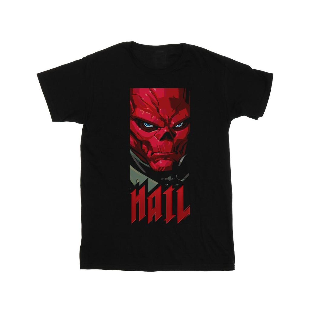 Marvel Mens Avengers Hail Red Skull T-Shirt