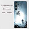 I-Invincible Phone Case For Samsung Galaxy A91,A80,A73,A72 ,A71,A53A52,A32 ,A31A22,A21s,A20,Black Cover