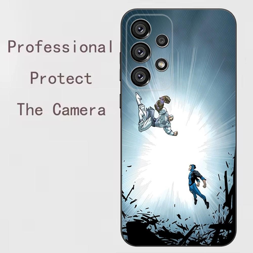I-Invincible Phone Case For Samsung Galaxy A91,A80,A73,A72 ,A71,A53A52,A32 ,A31A22,A21s,A20,Black Cover