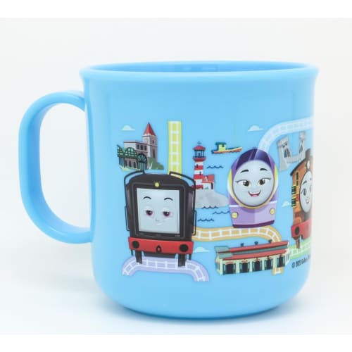 OSK Children's Cup, Thomas the Tank Engine Plastic Cup, Made in Japan, C-1