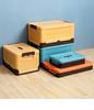 Nordic Style Foldable Plastic Storage Box for Clothes, Toys, and Books