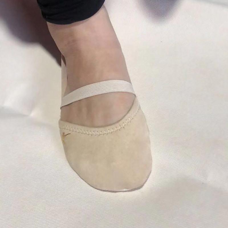 Sapatos de Meia Sola para Dança do Ventre Feminino - Protetores de Pé para Ponta do Pé para Prática de Dança