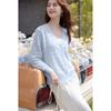 MokaNa Women's Tassel Hem Loose Knit Cardigan