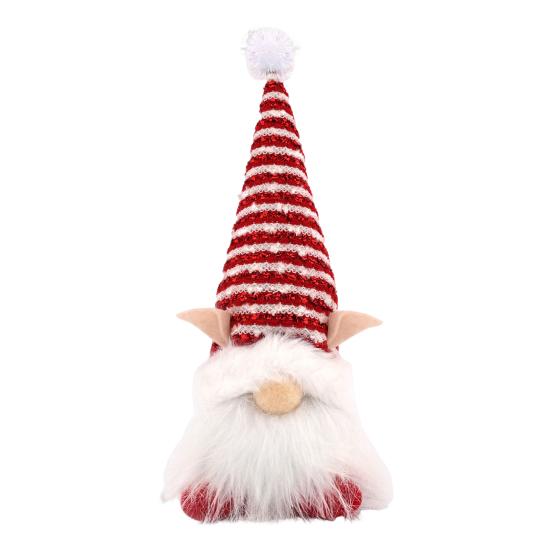 

Різдвяний гном з підсвічуванням Ручна робота Плюшевий Скандинавський Шведський Томте Світловий Санта Ельф Іграшка для Зимового Столу Ярусна Таця Внутрішній Різдвяний Декор D