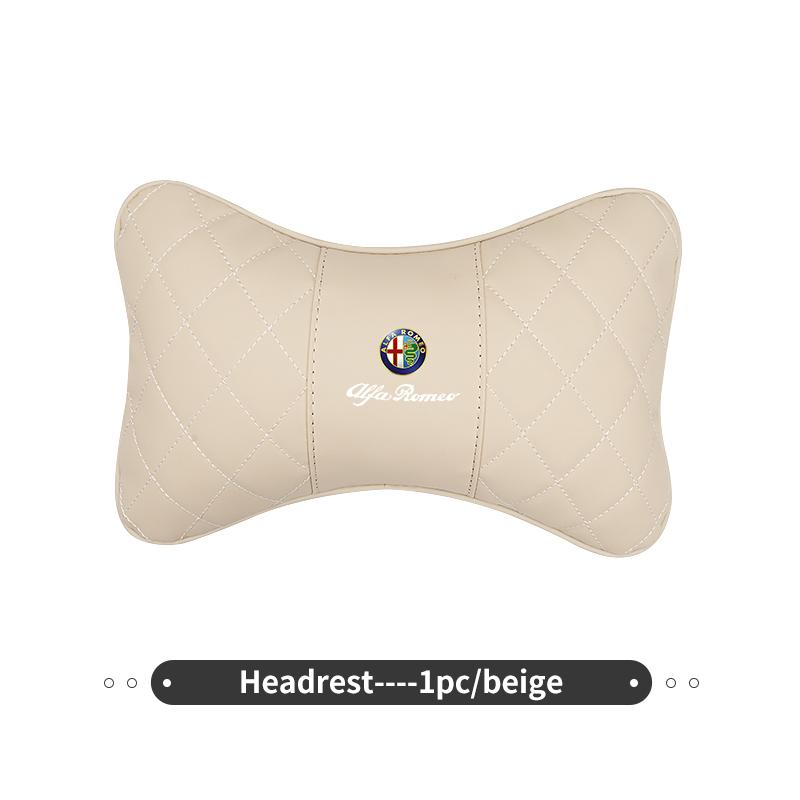 Car Headrest Neck Support Seat Lumbar Cushion Soft Neck Pillow Auto Accessories For Alfa Romeo Giulietta 940 2010-2014 2015 2016