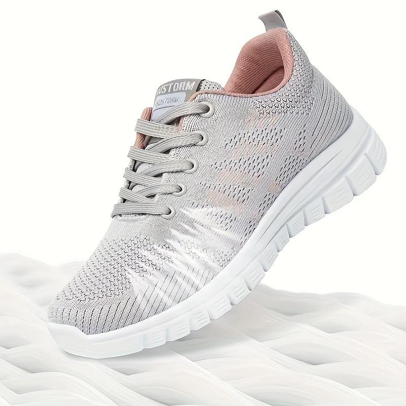 Women's Lightweight Casual Sneakers, Soft Sole Sport Shoes