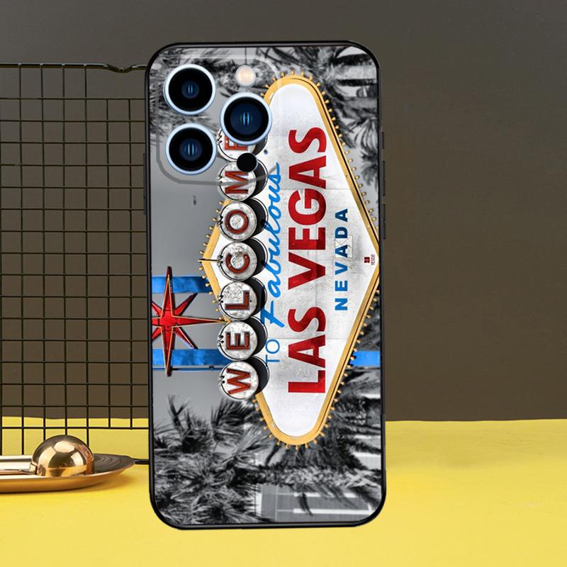 Las Vegas Casino Poker Case For iPhone 16 15 14 13 12 11 Pro Max X XR XS 7 8 Plus 12 13 Mini Bumper Cover