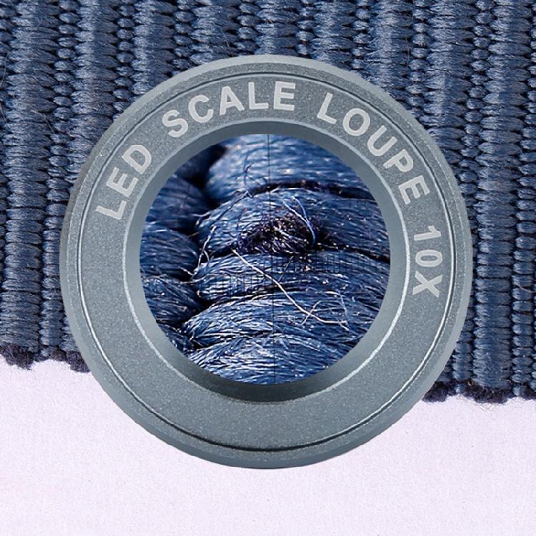 Magnifying Glass Magnifier for Child Reading Stamp LED Scale Loupe USB Charging