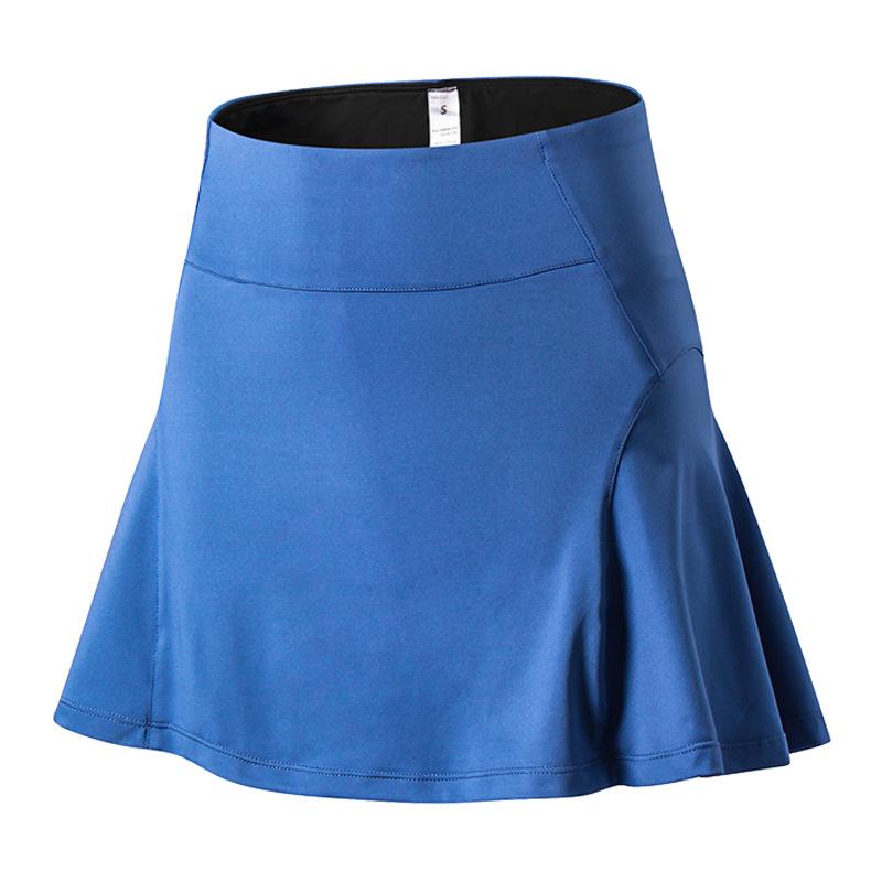 Women Running Skirt High Waist Double Layer Fitness Quick Dry Short Skirt