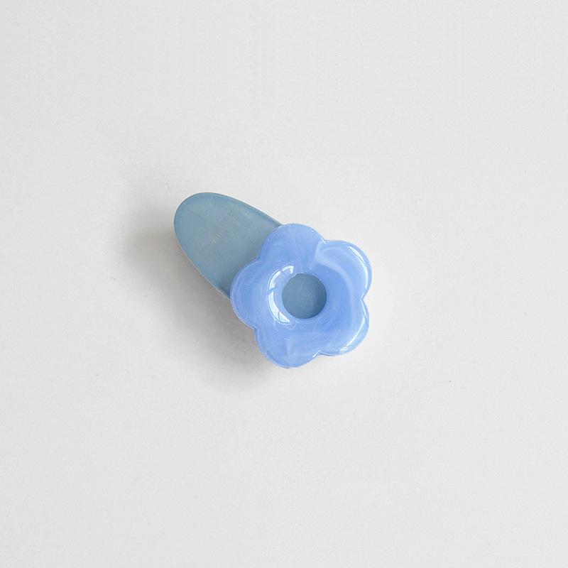 Korean Candy Colored Flower Small Hair Clip for Women Cute Sweet Side Hairpin BB Clip Girls Fresh Hair Accessories