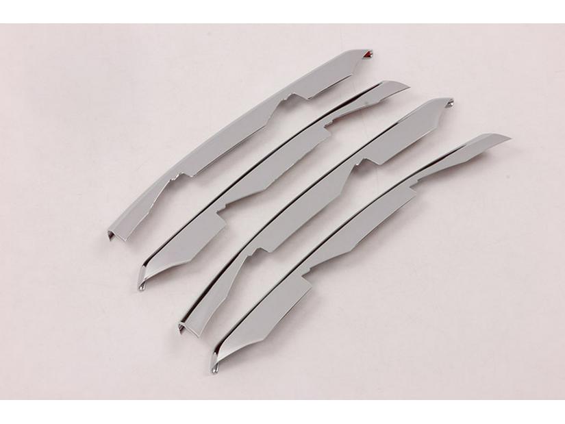 2017 A4L-ABS Front Fog Light Eyebrow Electroplated 4-Piece Decorative Set