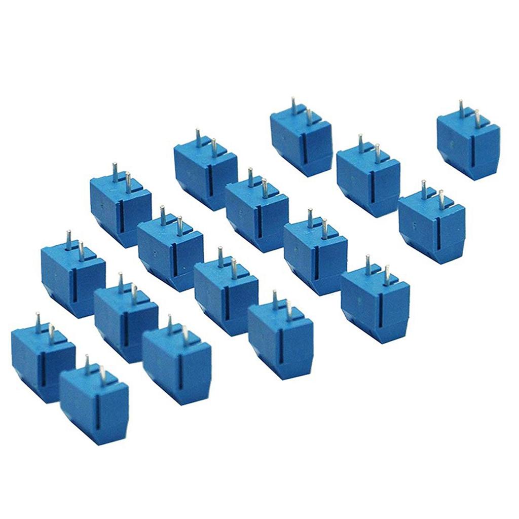 Easy Use 120Pcs 5Mm Pitch 2 Pin & 3 Pin PCB Mount Screw Terminal Block Connector For Arduino (100 X 2 Pin, 20 X 3 Pin)