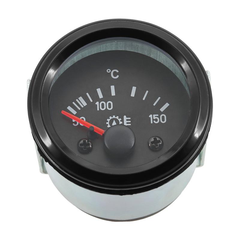 ZMFJH Engine Accessories DC 24V VDO 52mm Oil Temperature Gauge Meter 50-150C Oil Temp Meter Diesel Generator Set Spare Parts