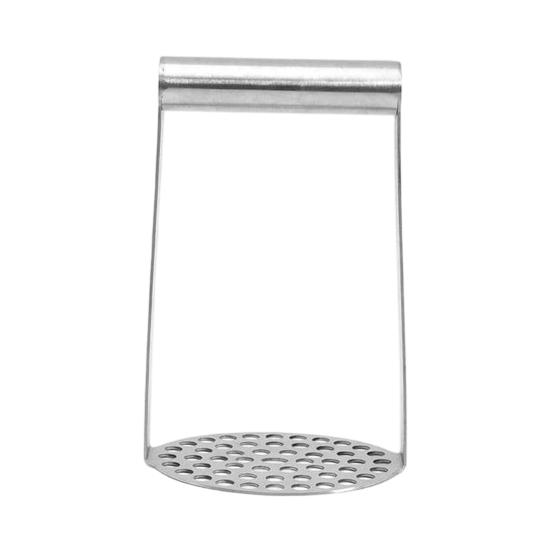 Potato Masher with Anti-Slip Rubber Handle U-Shaped Design Potatoes Masher Uniform Mesh Masher for Sweet Potatoes Pumpkin Beans