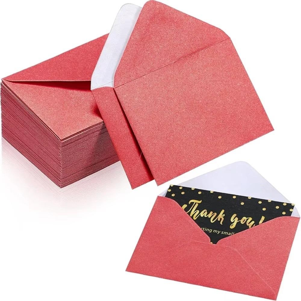 50pcs Vintage Style Blank Envelope 10x7cm Greeting Card Envelope  Wedding Invitation