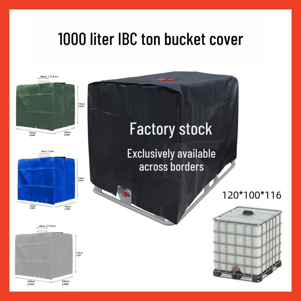 Copertura Termica Impermeabile Antipolvere 210D per Serbatoio IBC da 1000L