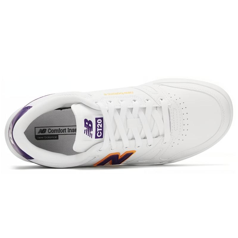 New Balance Ct20 Weiß/Lila Sneaker CT20CWP