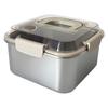 Leak-proof Lunch Box Insulated Lunch Box Food Storage Non-stick Interior Removable Lid Safety Buckle Silicone Sealing Ring