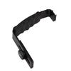 Camera Flash L Bracket DV Microphone LED Light L Flash Bracket Dual Hot Shoe Flash Bracket DIY DV Camera Microphone LED Light