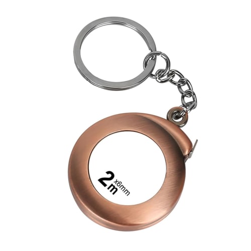 RICISUNG 200cm Mini Tape Measure with Keychain, Automatic Rewind, Flexible, Accurate Measurements, Portable, Sewing, Dressmaking, Crafts, Lightweight,