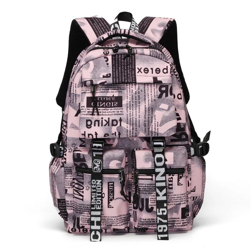 School Backpack for Teenage Boys Cool Schoolbag Waterproof Travel Backpack College Large Bookbag Kids School Bags