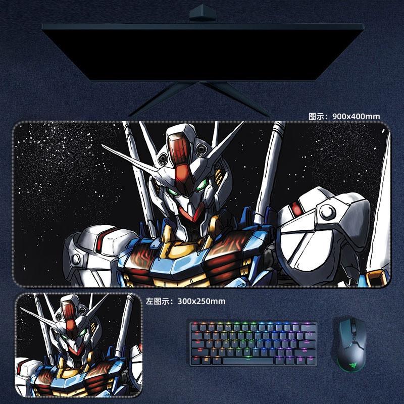 Anime The Witch From Mercury Mouse Pad Cool Gundam Mousepad Computer Laptop Gamer Padding Desk MatsWz2588Hh8