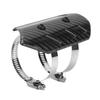 Dry Carbon Fiber Exhaust MidPipe Universal Heat Shield Kit Cover Fit for Kawasaki