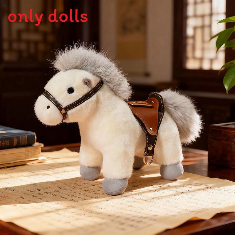 Horse Soft Stuffed Animal With Pp Cotton Filling For Holiday Gift
